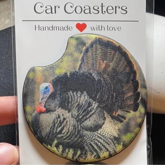 Turkey - Car Coasters 2 pack - Picture 2 of 2